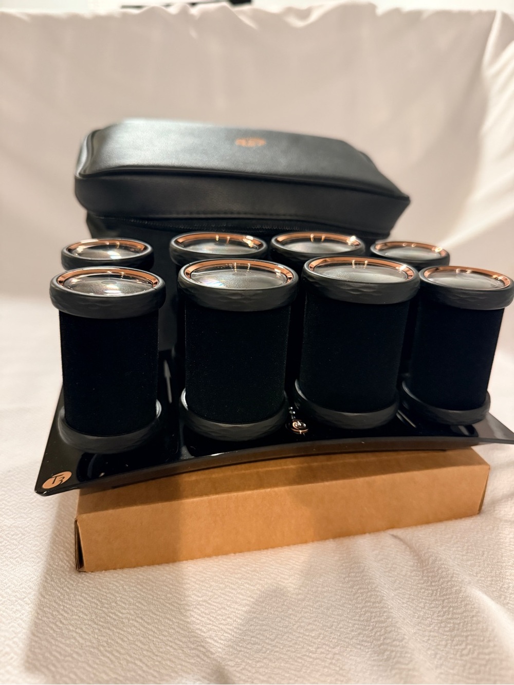 NEW T3 Volumizing Hot Rollers LUXE Set of 8 Hair Curlers | 4 XL & 4 L - Picture 7 of 8
